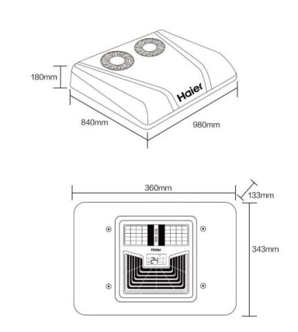 Haier Elektrikli Tavan Kliması